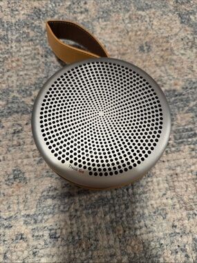 Tivoli Go Portable Speaker in Yellow with Silver Grill